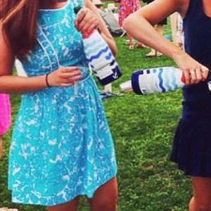 Lilly Pulitzer Blue Print Dress size 2
